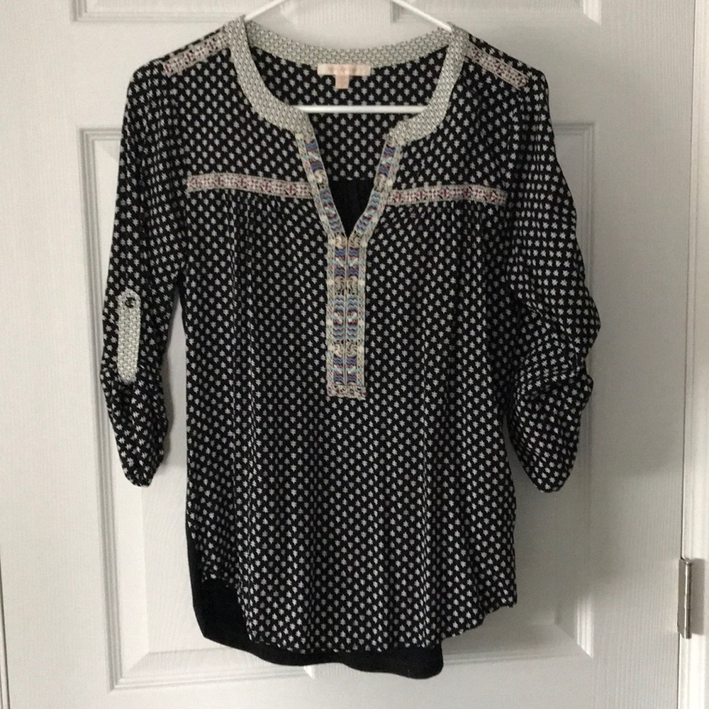 Skies Are Blue Blouse